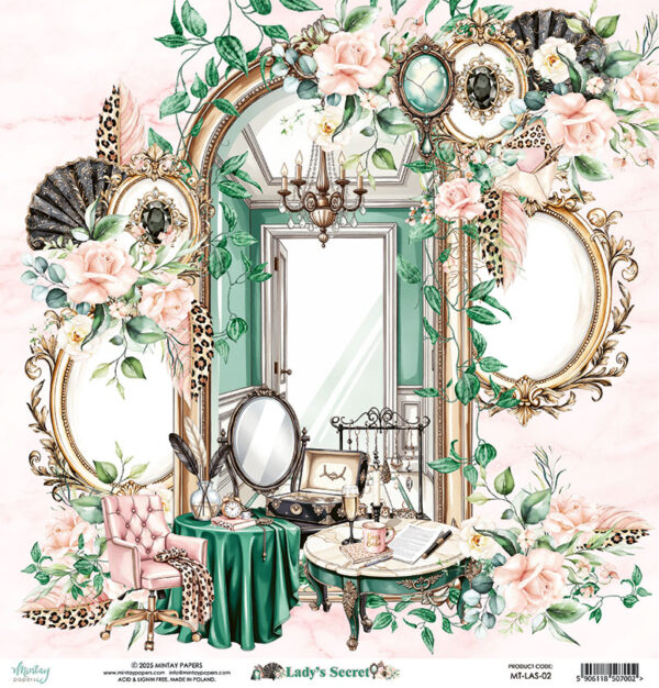 Mintay Lady's Secret 12 X 12 02