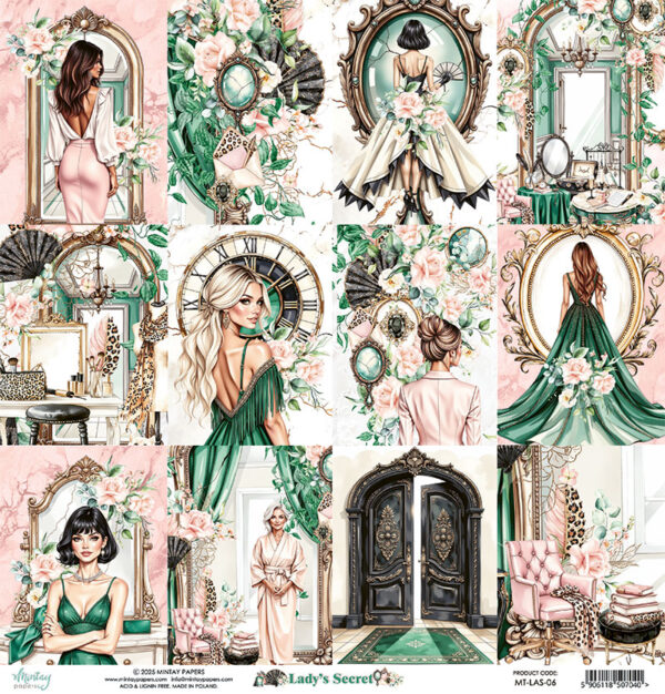 Mintay Lady's Secret 12 X 12 06