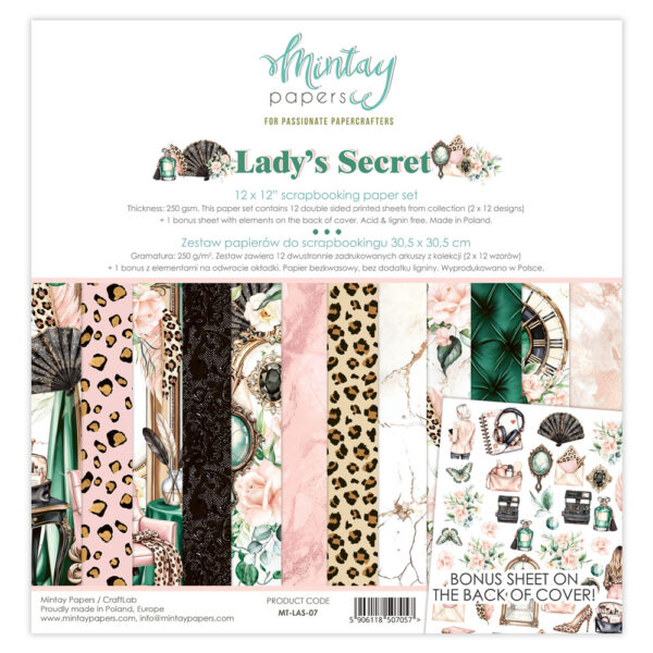 Mintay Lady's Secret 12 X 12 Collection Pack