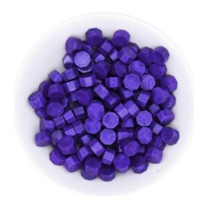 Spellbinders Twilight Purple Wax Beads From the Sealed By Spellbinders Collection