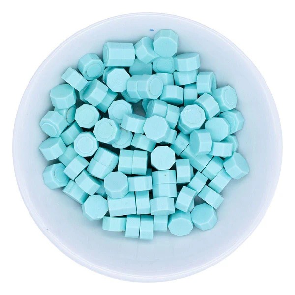 Spellbinders Pastel Blue Wax Beads From the Sealed By Spellbinders Collection