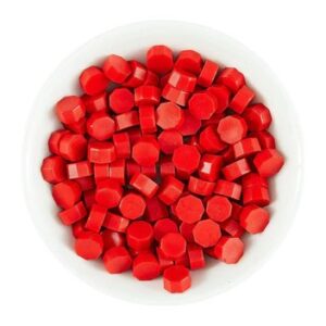 Spellbinders Vibrant Red Wax Beads From the Sealed By Spellbinders Collection