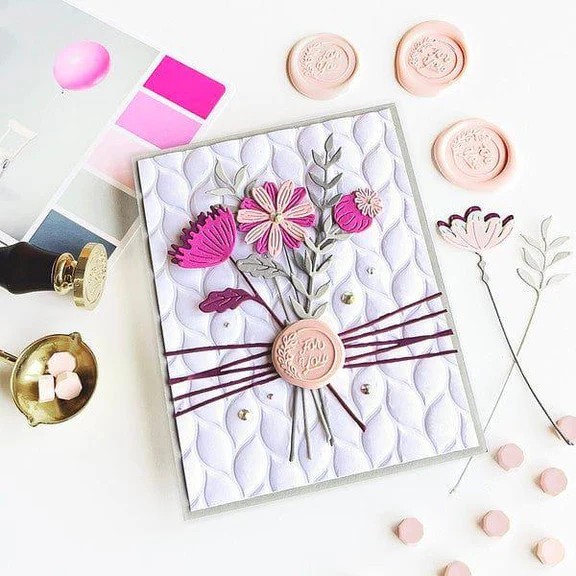 Spellbinders Golden Wax Beads From the Sealed By Spellbinders Collection