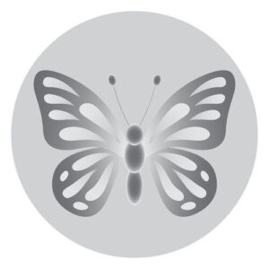 Spellbinders Butterfly Mini 3D Wax Seal Stamp From the Sealed By Spellbinders Collection