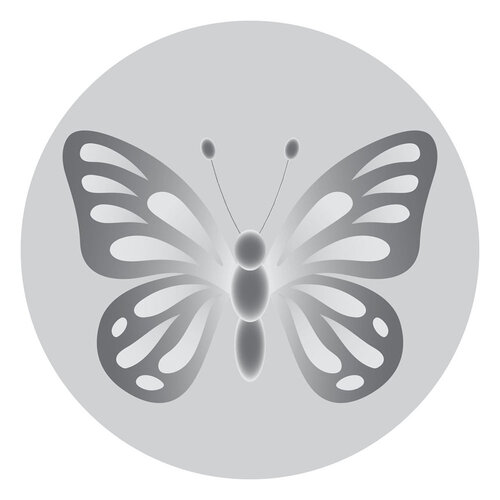 Spellbinders Butterfly Mini 3D Wax Seal Stamp From the Sealed By Spellbinders Collection