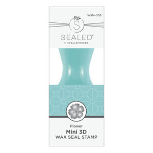 Spellbinders Bow Mini 3D Wax Seal Stamp From the Sealed By Spellbinders Collection