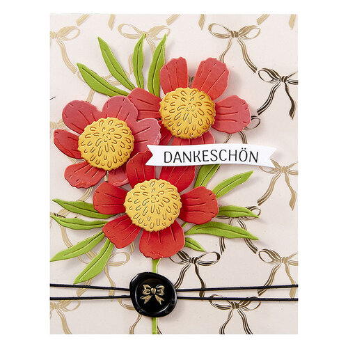 Spellbinders Bow Mini 3D Wax Seal Stamp From the Sealed By Spellbinders Collection