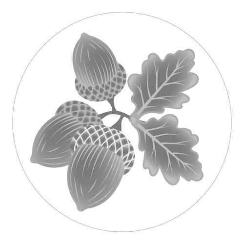 Spellbinders Acorn Trio 3D Brass Wax Seal Stamp From the Sealed By Spellbinders Collection