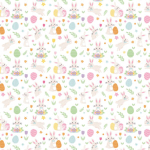 Echo Park Easter Basket 12X12 Hoppy Easter Bunnies