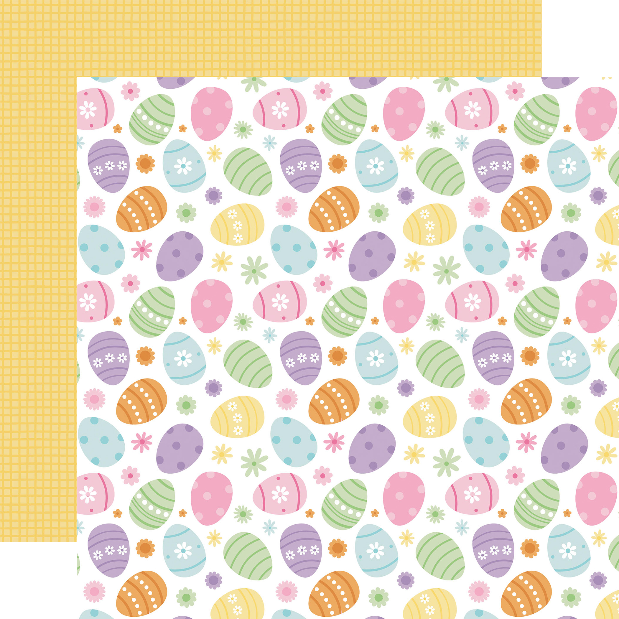 Echo Park Easter Basket 12X12 Egg Hunt Time