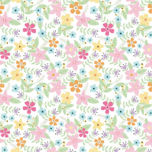 Echo Park Easter Basket 12X12 Spring Floral