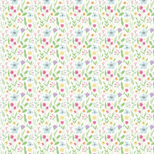 Echo Park Easter Basket 12X12 Pick of the Patch Stems