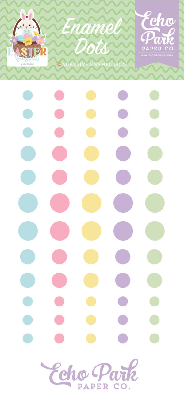 Echo Park Easter Basket Enamel Dots