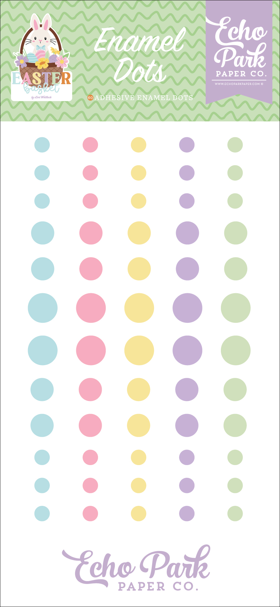 Echo Park Easter Basket Enamel Dots