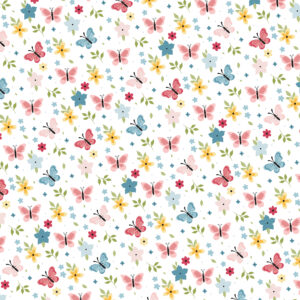 Echo Park in Full Bloom 12X12 Butterflies and Flowers