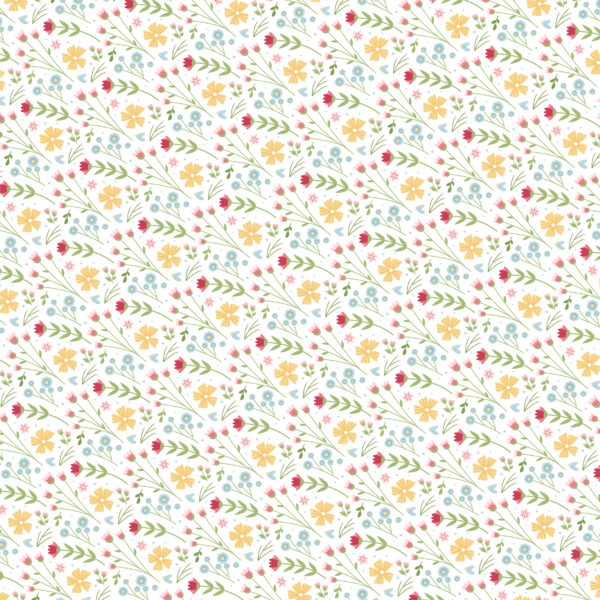 Echo Park in Full Bloom 12X12 Market Flowers