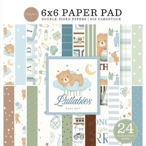 Carta Bella Little Lullabies Baby Boy 6X6 Paper Pad