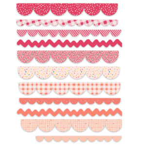 Pretty Little Studio Love Is Kind Die-cuts Side By Side Scallops