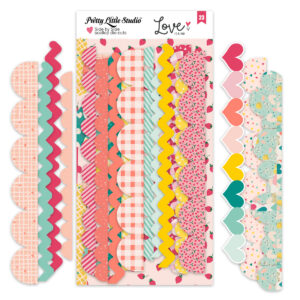 Pretty Little Studio Love Is Kind Die-cuts Side By Side Scallops