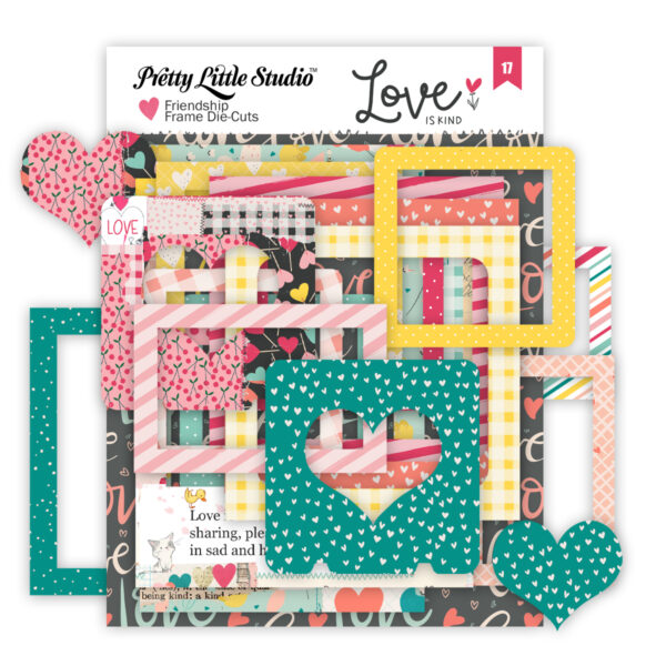 Pretty Little Studio Love Is Kind Die-cuts Friendship Frames