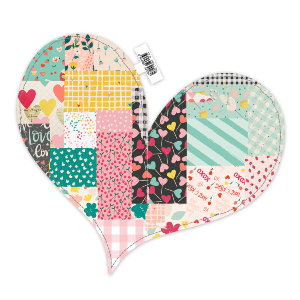 Pretty Little Studio Love Is Kind Die-cuts Heart You 12"