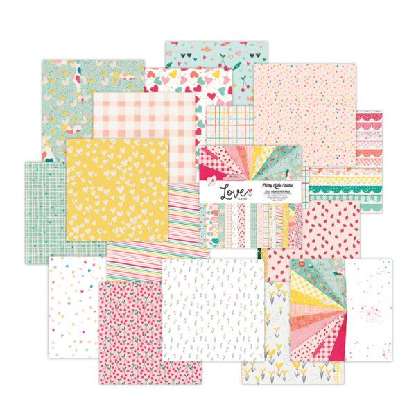 Pretty Little Studio Love Is Kind 12X12 Main Single Sided Collection Pack