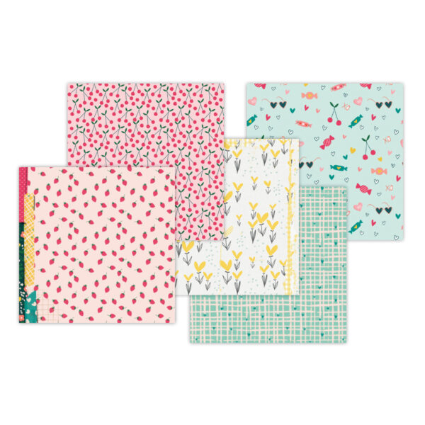 Pretty Little Studio Love Is Kind 12X12 Main Single Sided Collection Pack