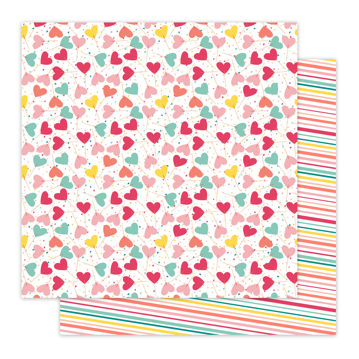 Pretty Little Studio Love Is Kind 12X12 Sugar Coated