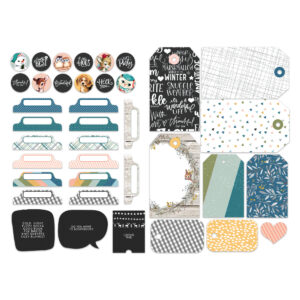 Pretty Little Studio Frosty & Friends Die-cuts Fuzzy Socks