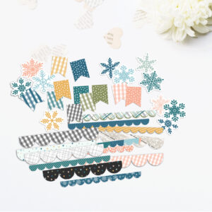 Pretty Little Studio Frosty & Friends Die-cuts Snow Cream