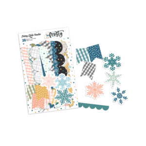 Pretty Little Studio Frosty & Friends Die-cuts Snow Cream