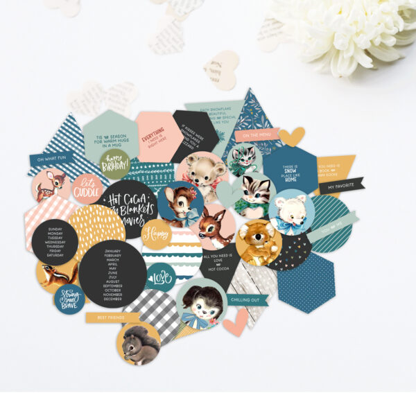 Pretty Little Studio Frosty & Friends Die-cuts Sugar Cookies