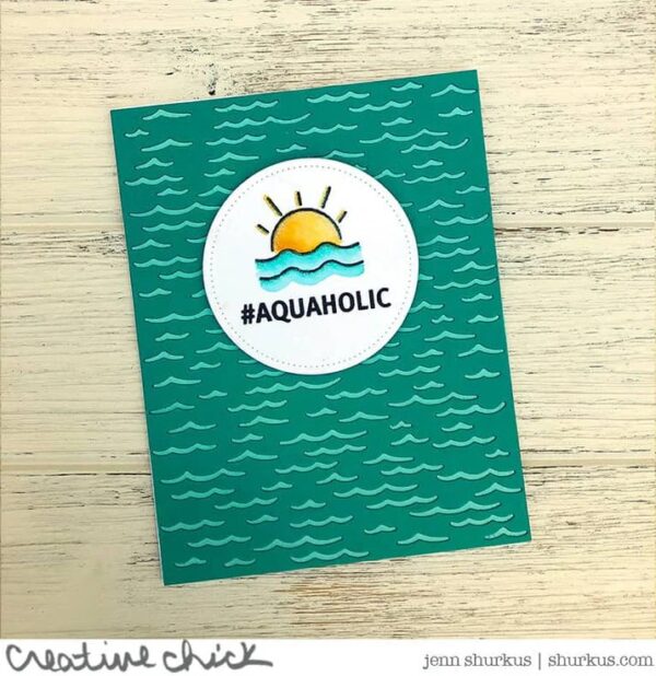 Hero Arts Confetti Die Wave & Sea