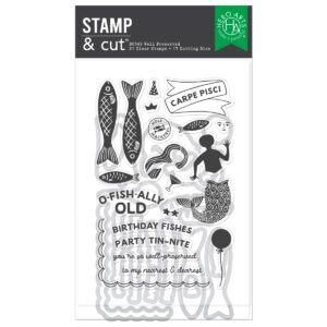 Hero Arts Stamp & Cut Set Well Preserved
