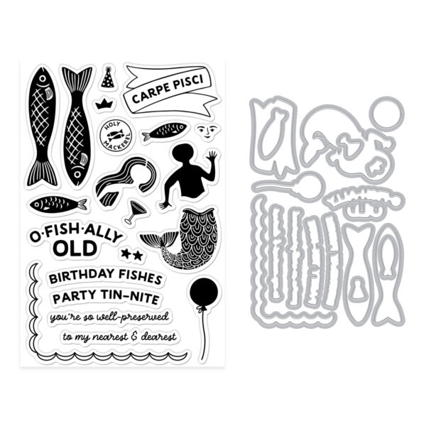 Hero Arts Stamp & Cut Set Well Preserved