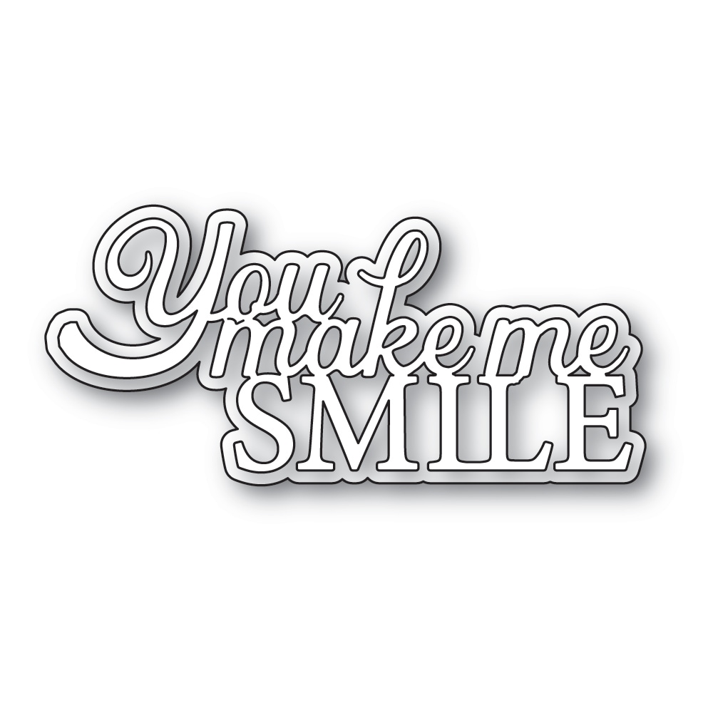 Memory Box Everyday Sentiments You Make Me Smile