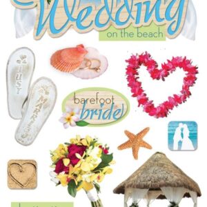 PAPER HOUSE 3D BEACH WEDDING