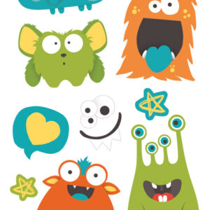 PAPER HOUSE PUFFY MONSTERS