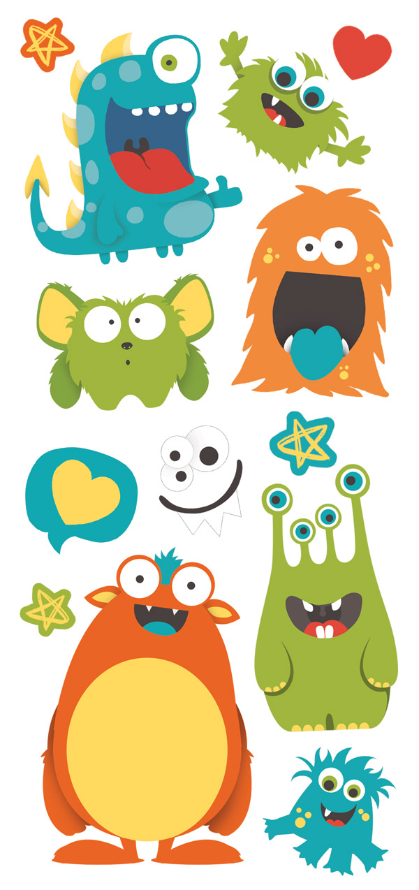 PAPER HOUSE PUFFY MONSTERS