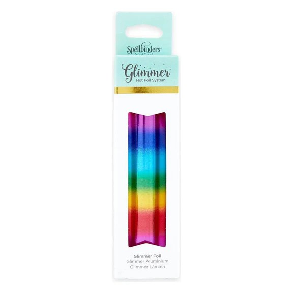 SPELLBINDERS FOIL MINI RAINBOW STRIPE