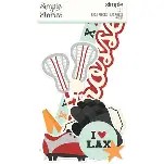 SIMPLE STORIES PAGE PIECES LACROSSE