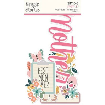 SIMPLE STORIES PAGE PIECES MOTHER'S DAY