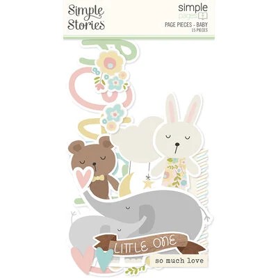 SIMPLE STORIES PAGE PIECES BABY
