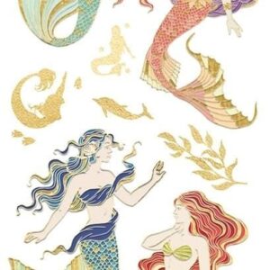 PAPER HOUSE MYSTICAL MERMAIDS FAUX ENAMEL