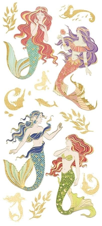 PAPER HOUSE MYSTICAL MERMAIDS FAUX ENAMEL