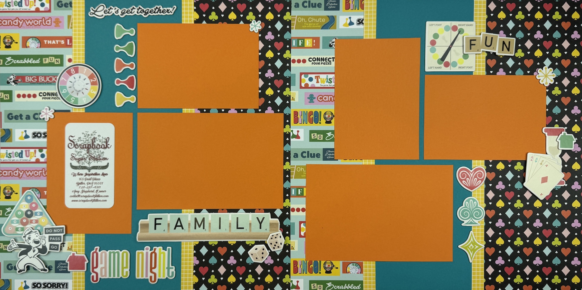 Simple Stories Game Night