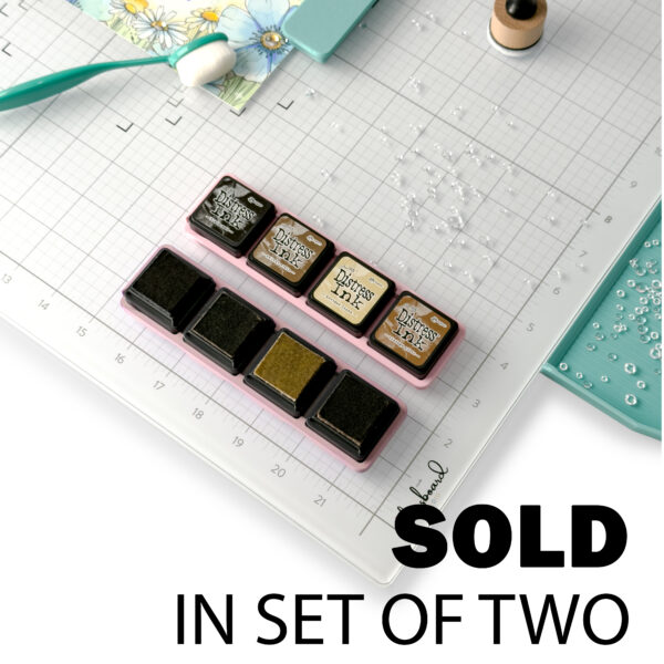 Glass Board Studios Magink Quad Tray (Set of 2) Periwinkle Purple