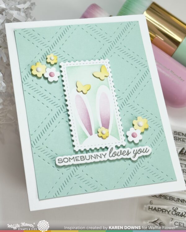 Waffle Flower Basketful Sentiments Combo