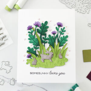 Waffle Flower Sweet Grass Die