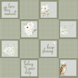 Uq Whispers of Wisdon 12X12 Soft Landing Paper